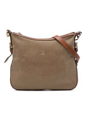 Prada Canvas Canapa Logo Crossbody Pre- #330226P53B